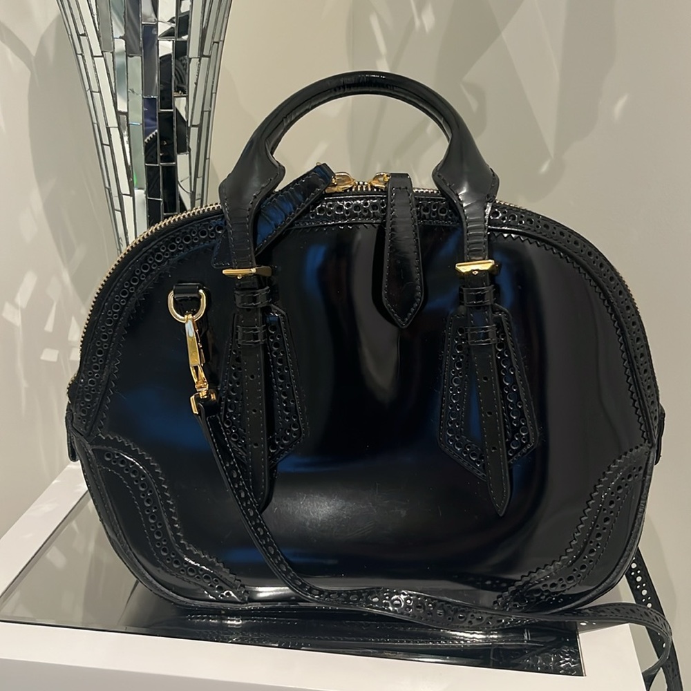 SOLD ✨✨100% Authentic Burberry Top Handle bag - Picture 4 of 10